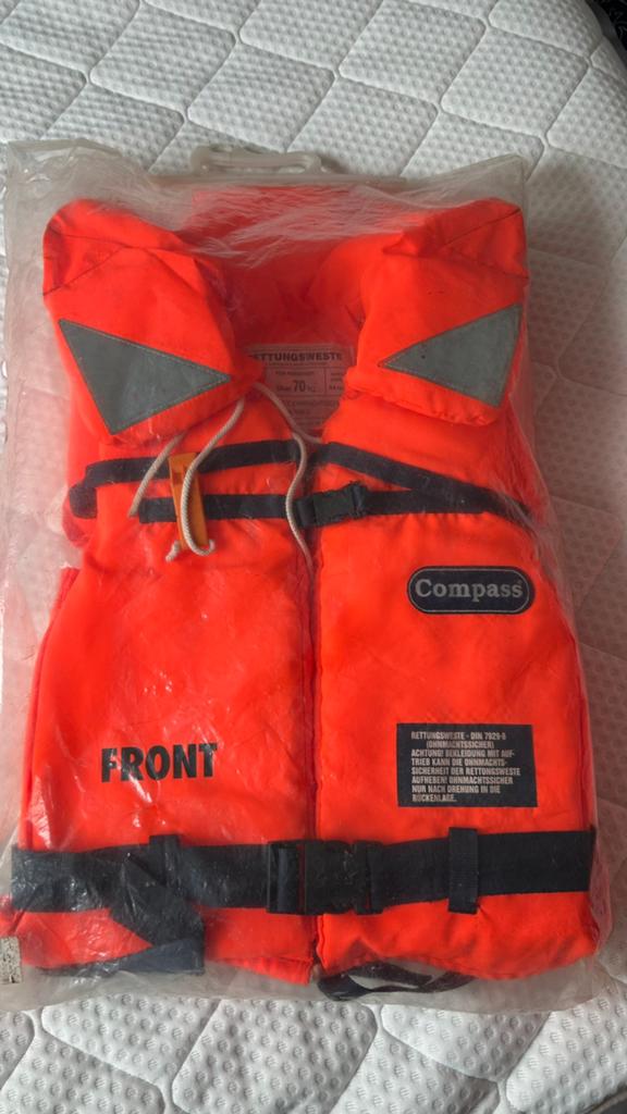 Nieuw Compass Reddingsvest - 70kg+, Watersport en Boten, Watersportkleding, Ophalen of Verzenden, Nieuw, Dame of Heer, Reddingsvest of Zwemvest