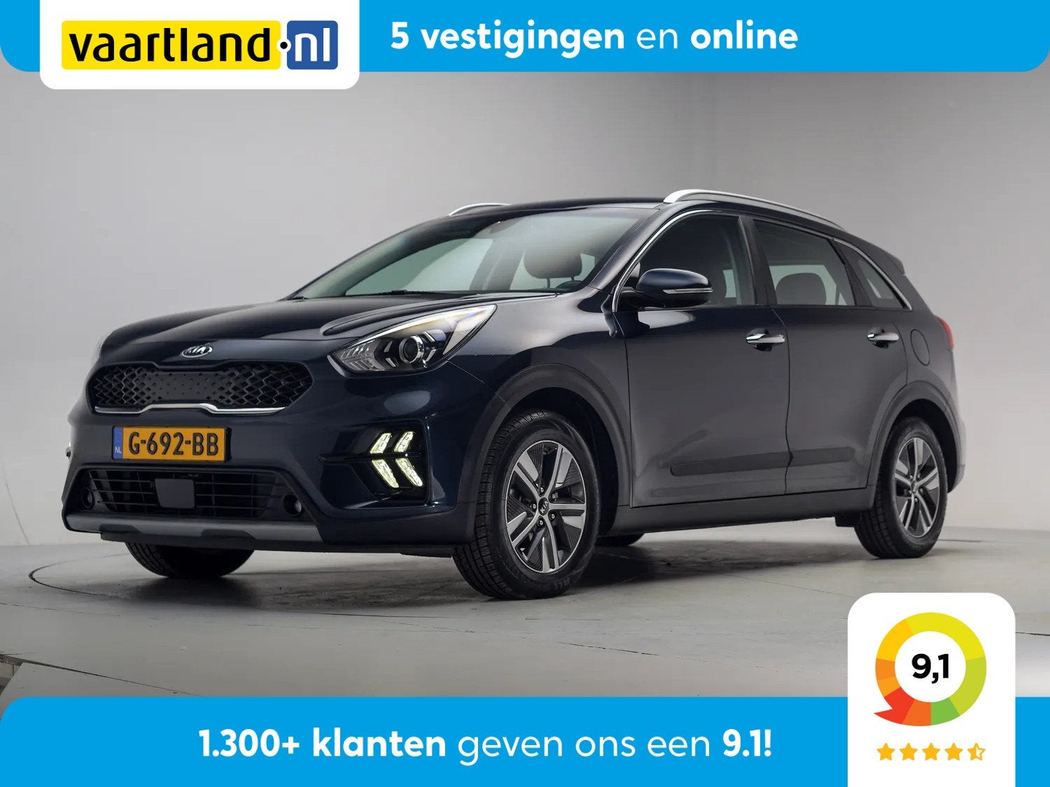 Kia Niro 1.6 GDi Hybrid DynamicLine Aut. [ Navi Camera Adapt