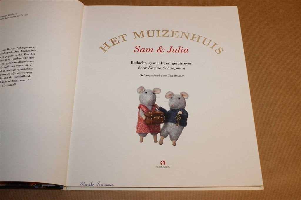 Het Muizenhuis Sam & Julia — Avonturen in het Muizenhuis, Ophalen of Verzenden, Gelezen
