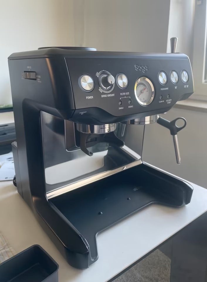 Sage Barista Express, Witgoed en Apparatuur, Koffiezetapparaten, Afneembaar waterreservoir, Espresso apparaat, Zo goed als nieuw