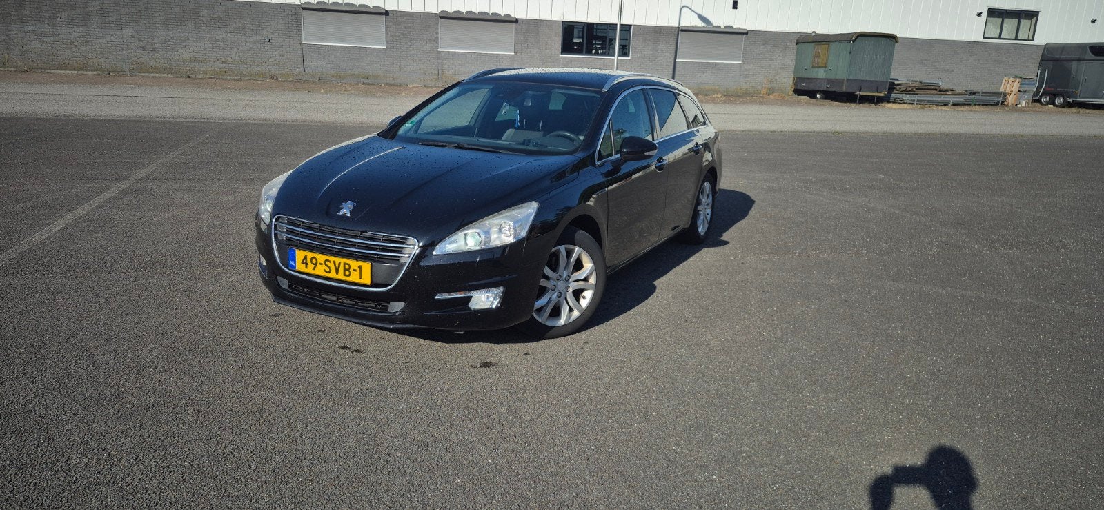Peugeot 508 1.6 THP SW 2012 Zwart, Auto's, Voorwielaandrijving, 745 kg, 1800 kg, Zwart