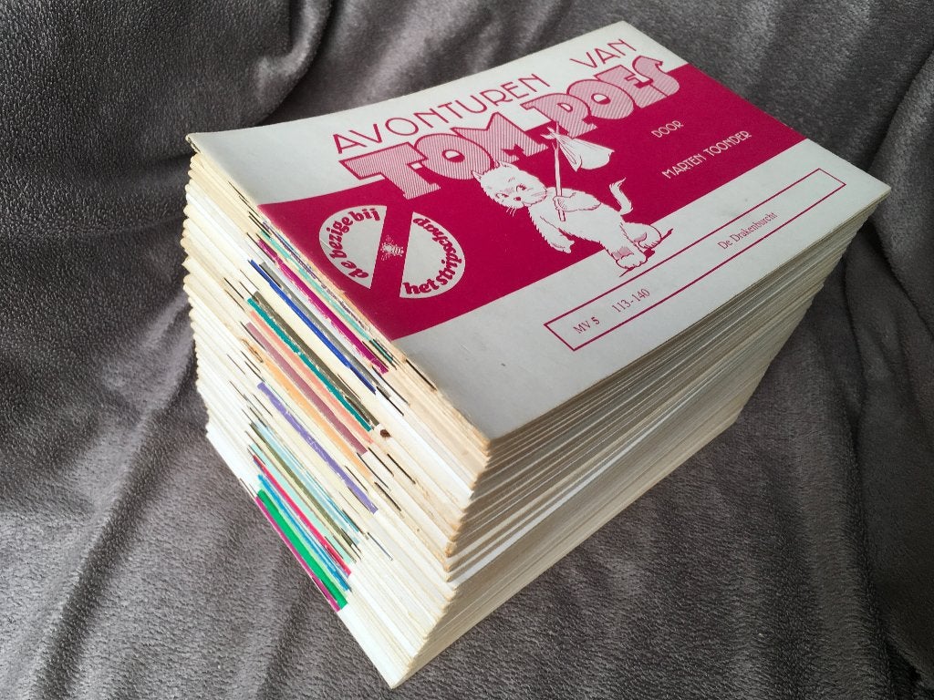 De avonturen van Tom Poes - compleet, Boeken, Stripboeken, Ophalen of Verzenden, Zo goed als nieuw, Marten Toonder studios, Meerdere stripboeken