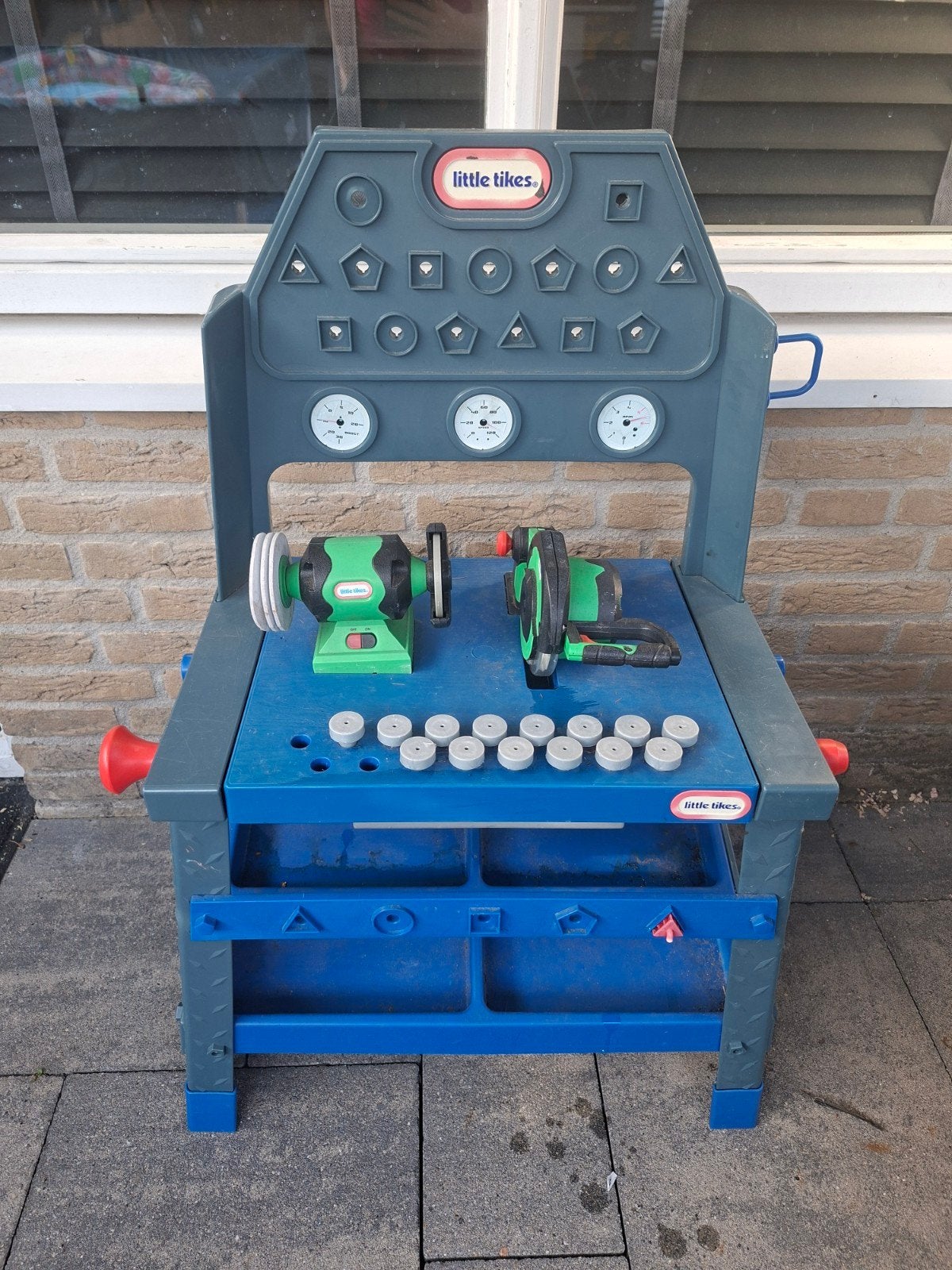 Little Tikes werkbank, Ophalen