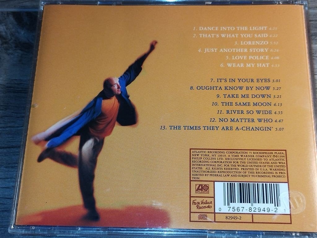 Phil Collins - Dance into the Light, Ophalen of Verzenden, Zo goed als nieuw