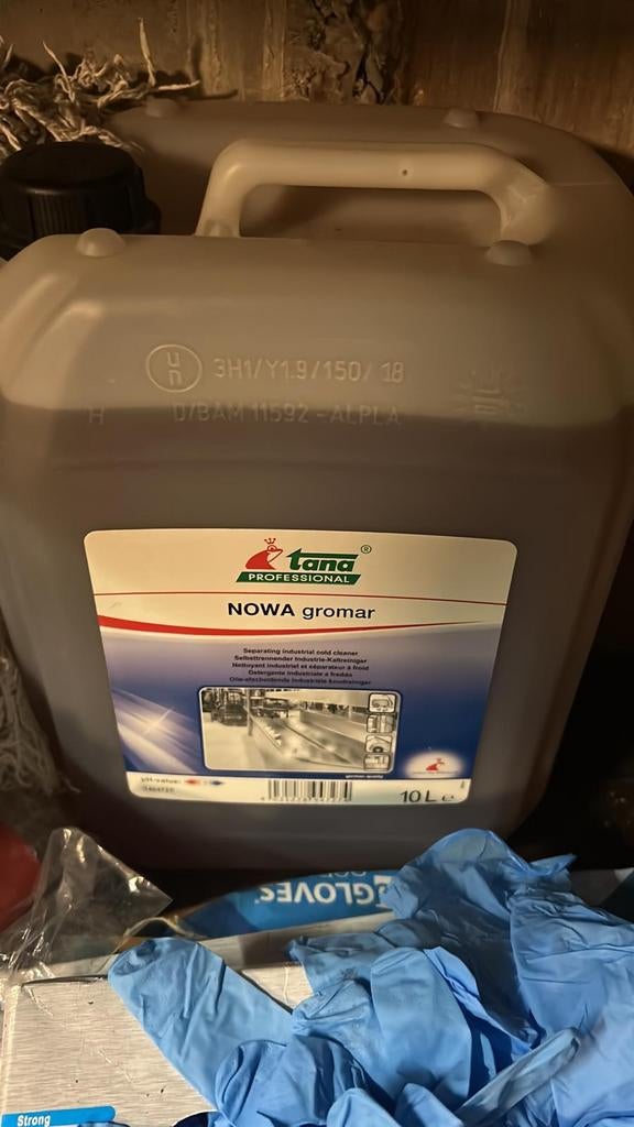 Tana Professional NOWA Gromar Industriële Koudreiniger 10L, Ophalen of Verzenden, Schoonmaakmiddel