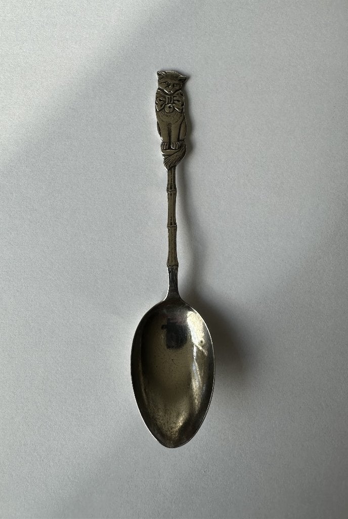 Lepel Sprookje De Gelaarsde Kat, Antiek en Kunst, Ophalen of Verzenden