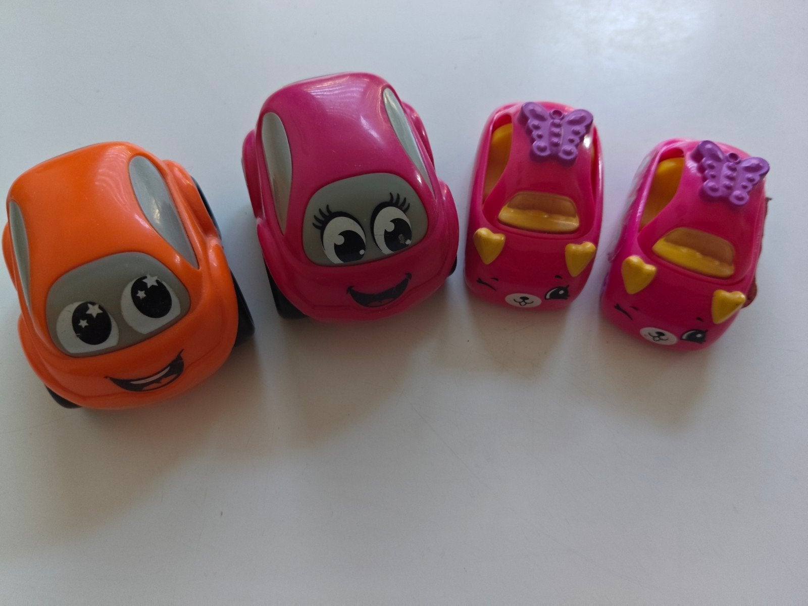 Set van 4 schattige speelgoedautootjes, Ophalen of Verzenden