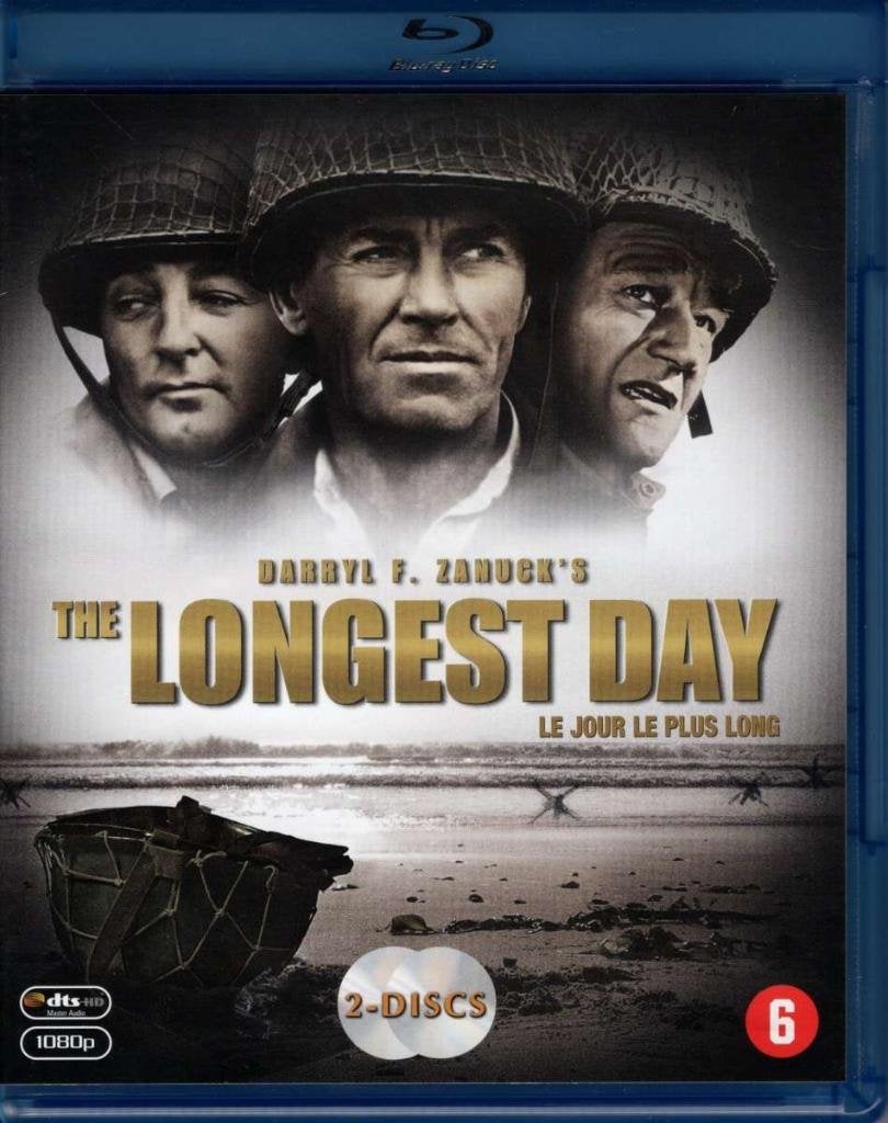 The Longest Day (1962) - IMDB 7.8 - NL uitgave, Verzenden, Zo goed als nieuw, Disney Movies, Dsa@vendorservices.nl