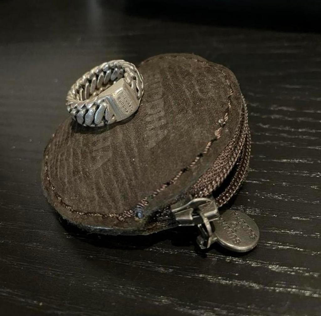 Buddha to Buddha ring maat 16, Ophalen of Verzenden, Dame of Heer, Zilver, Zilver