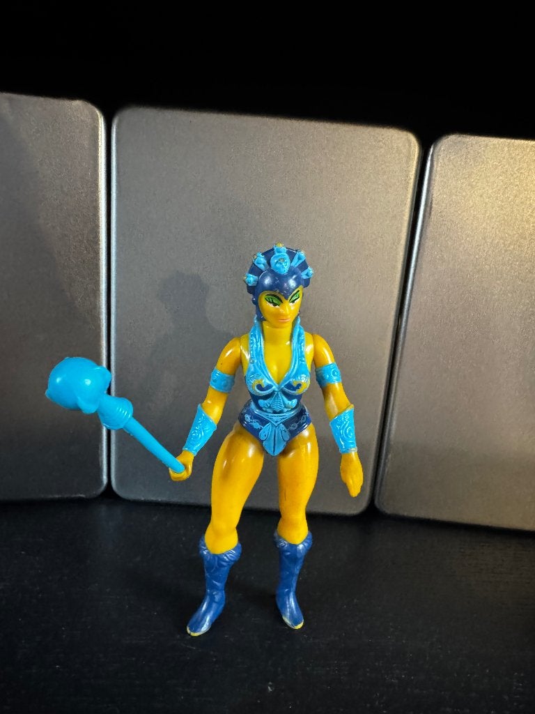 Vintage MOTU Evil-Lyn Taiwan - Complete & Nette Staat, Verzamelen, Beelden en Beeldjes, Ophalen of Verzenden, Gebruikt, Fantasy