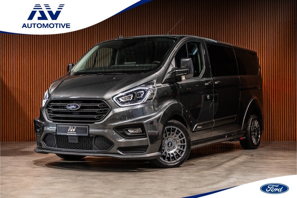 Ford Transit Custom MS-RT 320 2.0 TDCI L2H1 DC | ACC | BLIS, Auto's, Bestelauto's, Bedrijf, Te koop, ABS, Achteruitrijcamera, Adaptive Cruise Control