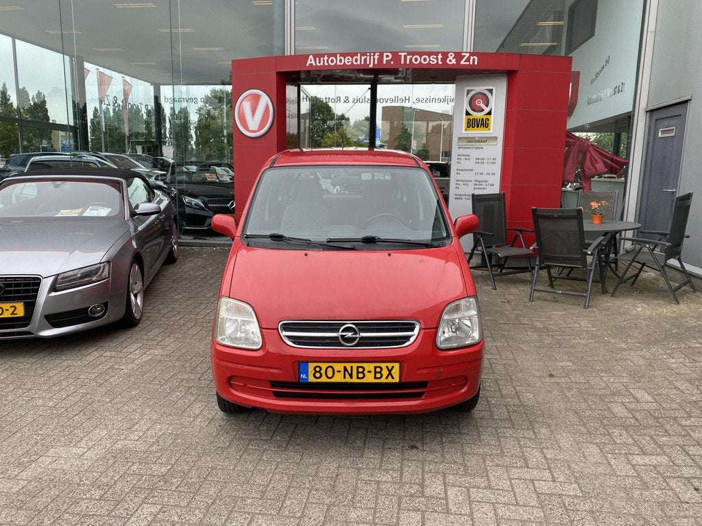 Opel Agila 1.2-16V Comfort,Stuurbekrachting,Cd Speler, Auto's, Voorwielaandrijving, Stof, Origineel Nederlands, Bedrijf