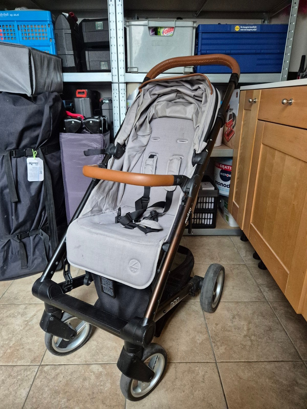 Mutsy Nexo Buggy - Compact en Comfortabel, Ophalen, Gebruikt, Overige merken, Verstelbare rugleuning