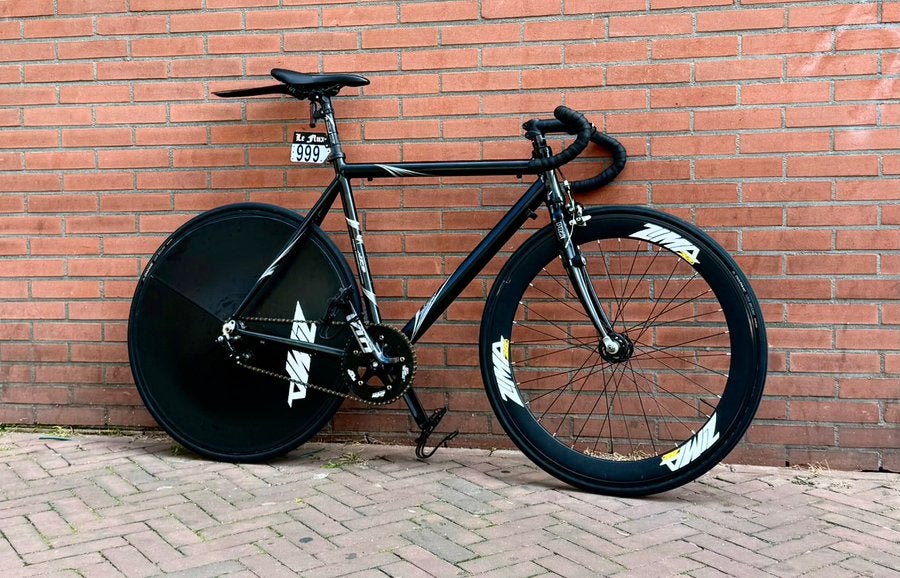 JPS Design Aluminum 55cm Frameset met PRO Carbon Fork, Fietsen en Brommers, Frame, Gebruikt, Ophalen of Verzenden, Aluminium