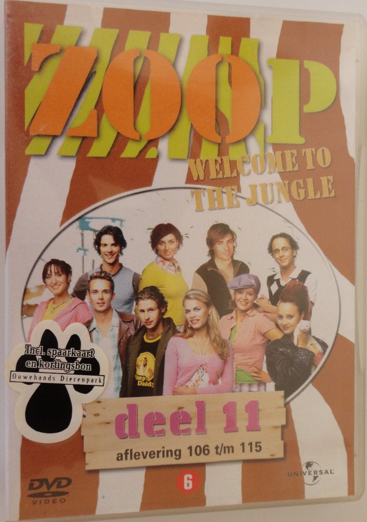 ZOOP - Welcome to the jungle -Deel> 11, Cd's en Dvd's, Alle leeftijden, Ophalen of Verzenden, Gebruikt
