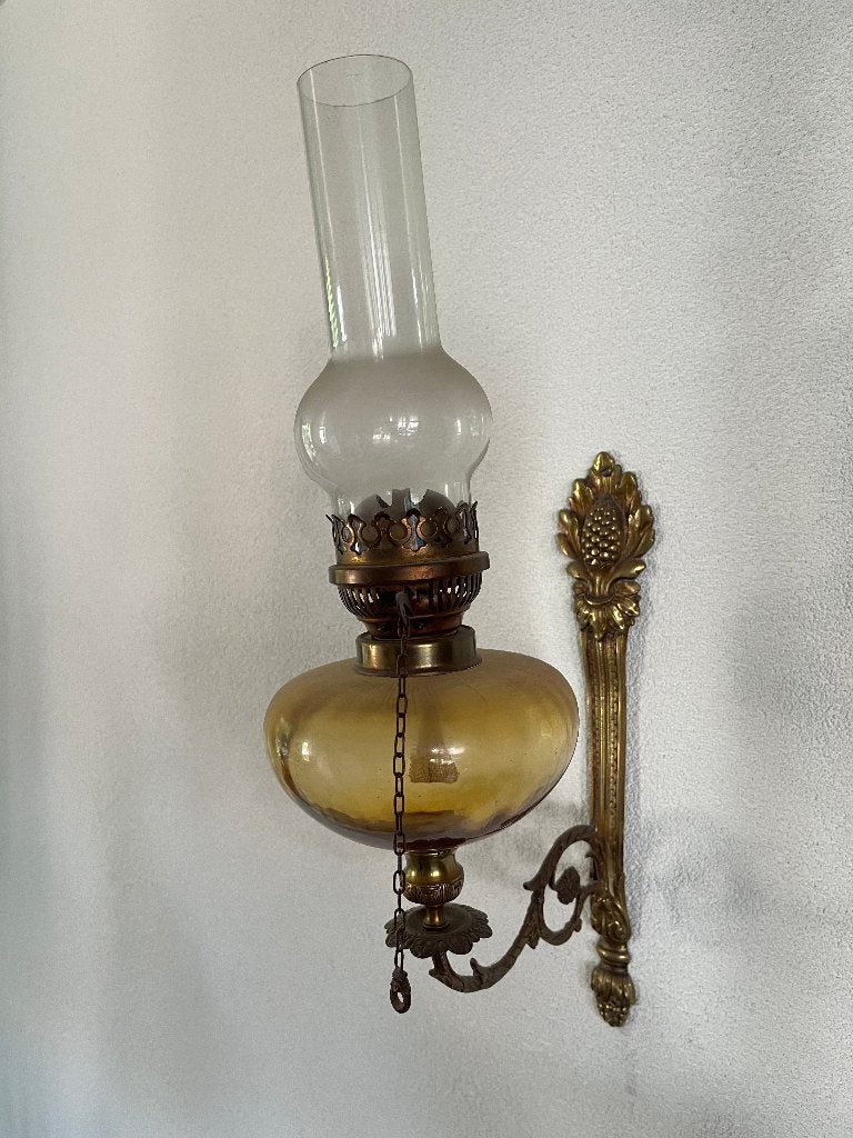 Olielamp, Ophalen