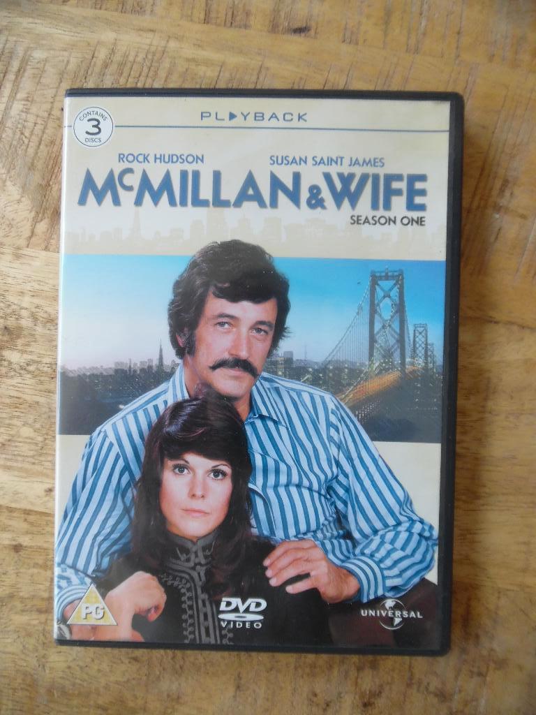 POLITIE DETECTIVE MISDAAD - McMILLAN & WIFE - ROCK HUDSON, Vanaf 16 jaar, Ophalen of Verzenden, Gebruikt, Overige gebieden