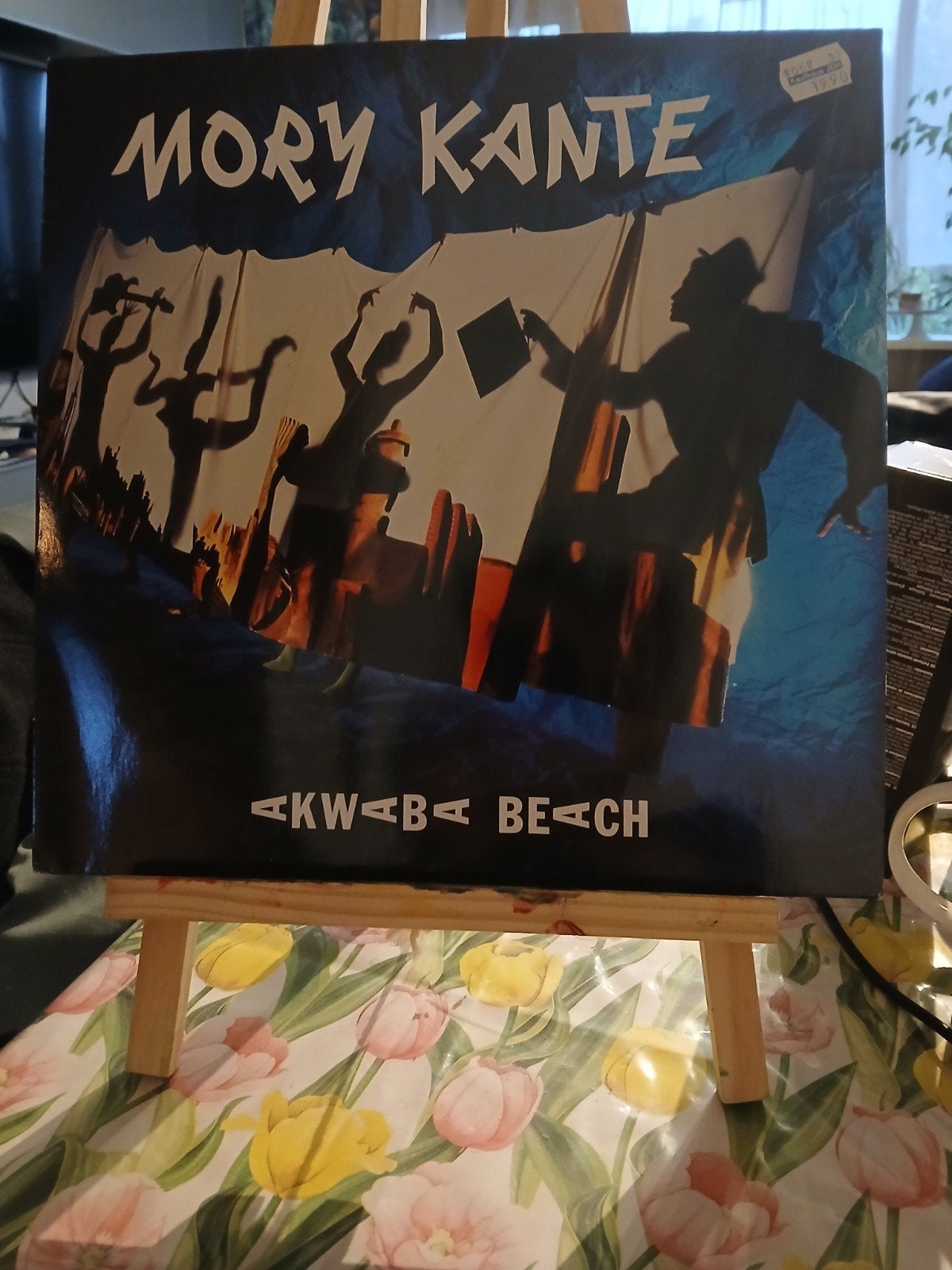 Mory Kante Akwaba Beach vinyl LP (Afrikaanse muziek), Ophalen of Verzenden, Gebruikt