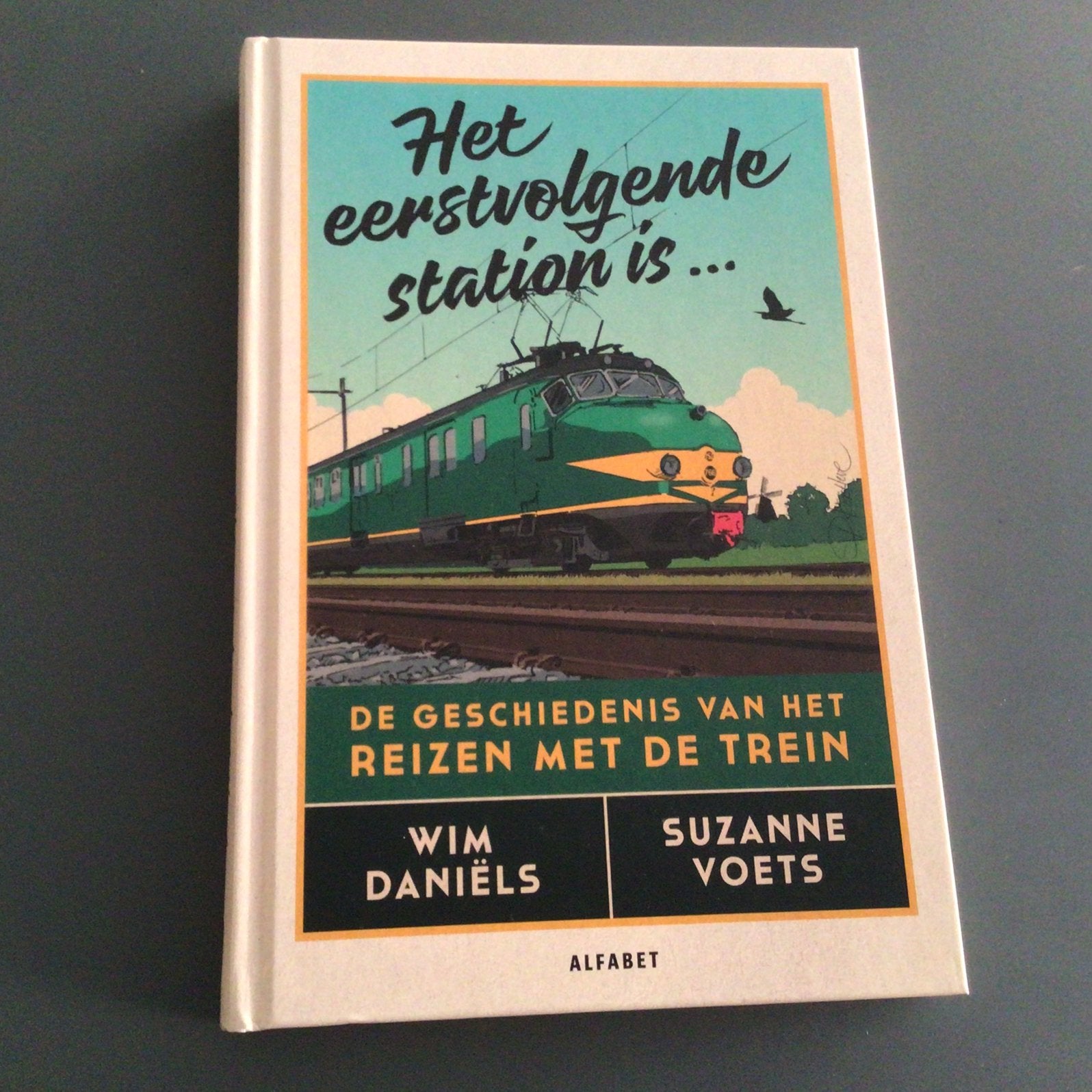 Wim Daniëls - Het eerstvolgende station is..., Ophalen of Verzenden, Nieuw, Wim Daniëls; Suzanne Voets, Trein