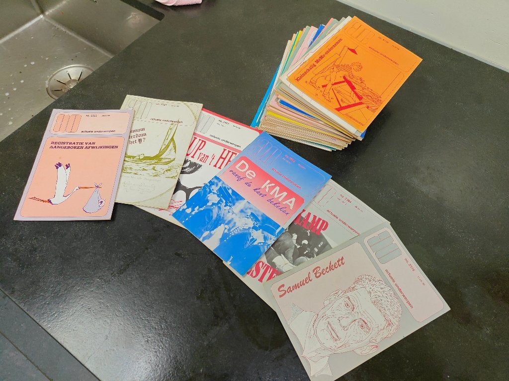 65 AO boekjes 1991, Boeken, Overige gebieden, Diverse auteurs, Ophalen of Verzenden, 20e eeuw of later