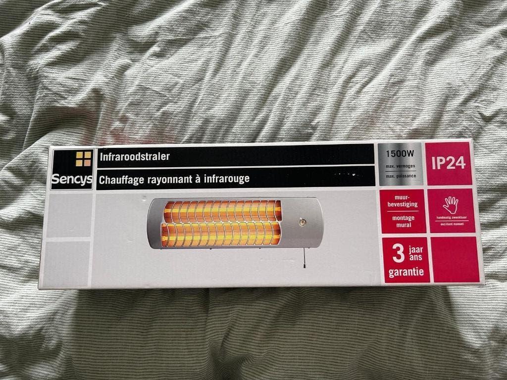 Infraroodstraler / terrasverwarmer – nieuw in doos, Ophalen, Nieuw