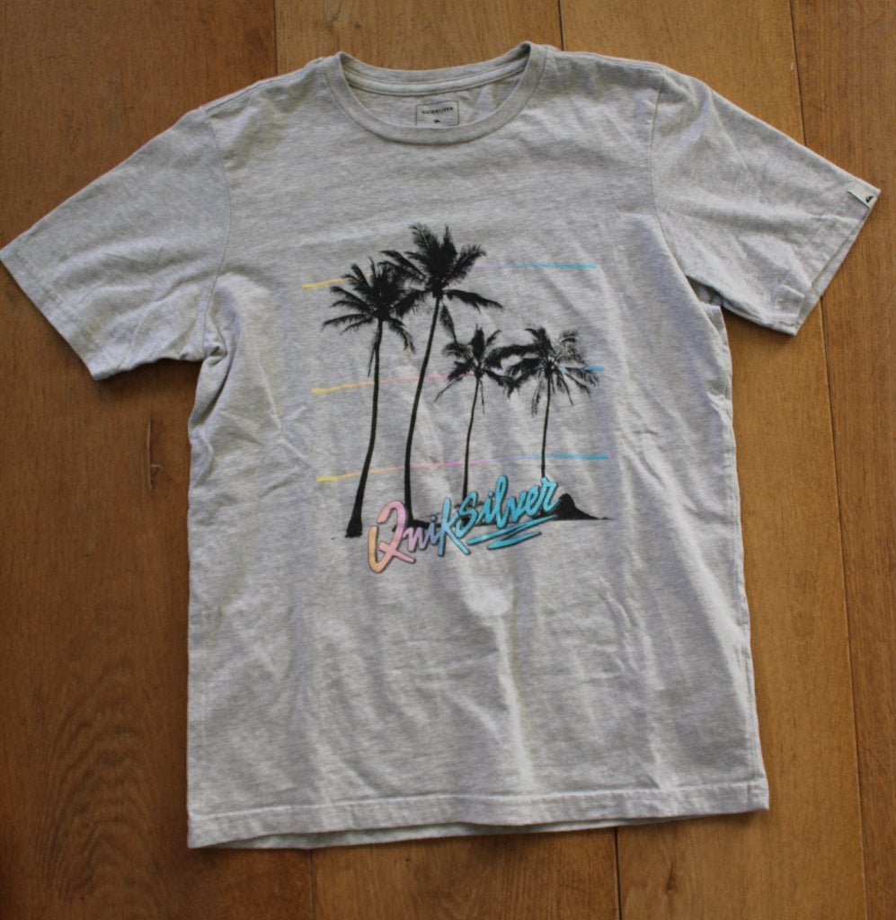 T-shirt van Quiksilver maat 12, Gebruikt, Quiksilver, Ophalen of Verzenden, Shirt of Longsleeve