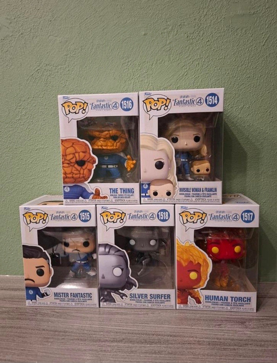 Funko Pop! Fantastic Four Collectie (5 stuks), Ophalen of Verzenden, Nieuw
