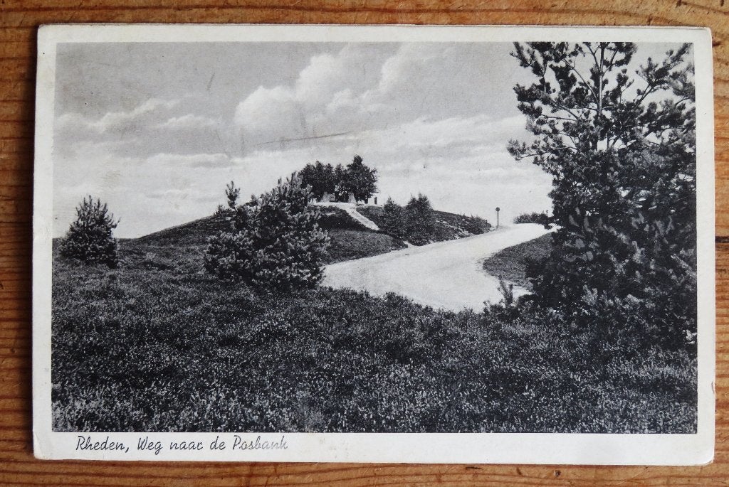Rheden Weg naar de Posbank ( 1938 ), Ophalen of Verzenden, Voor 1920, Noord-Brabant