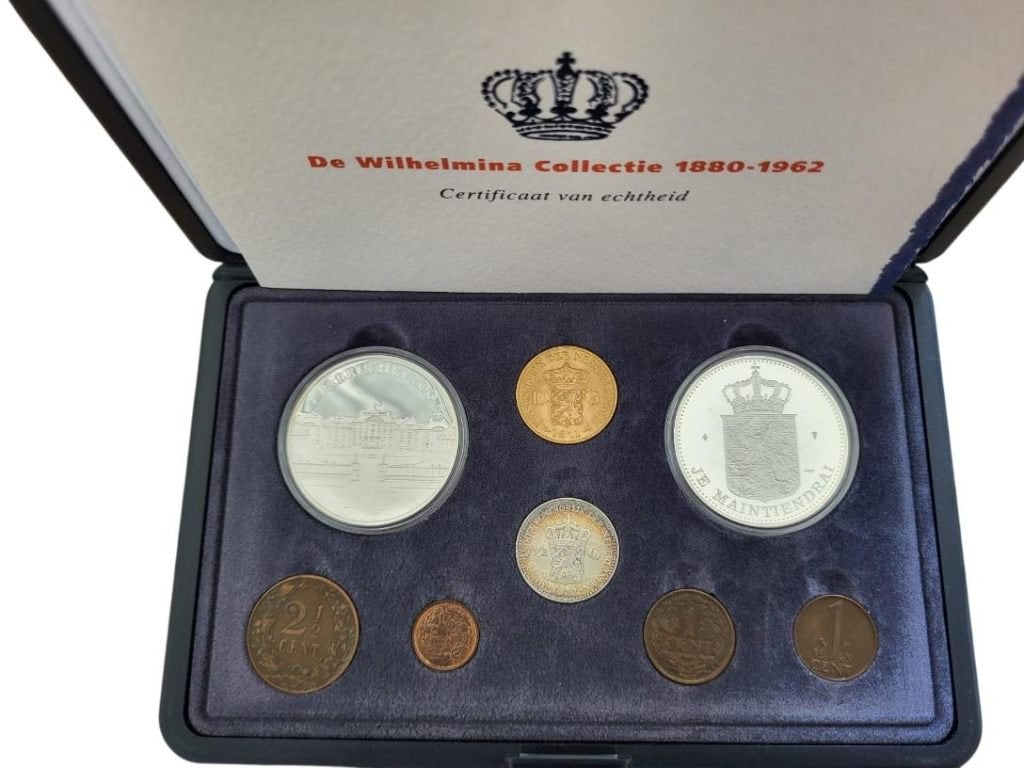 Nederland Wilhelmina collectie 1898-1948 incl. gouden tientj