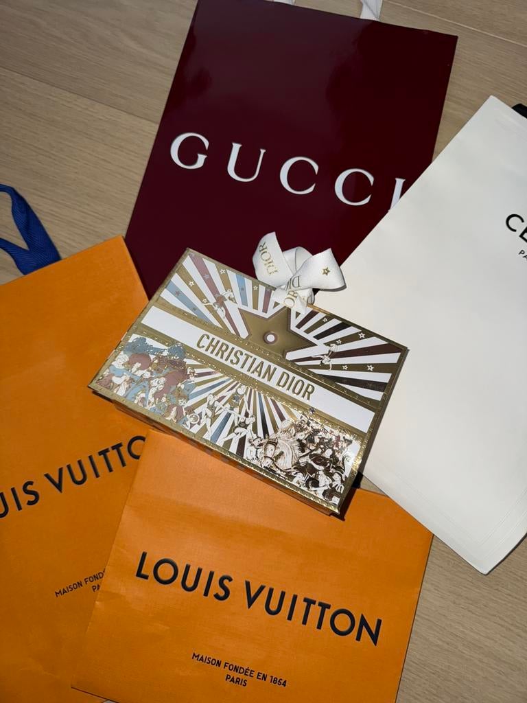 Designer tasjes louis vuitton Dior Celine, Ophalen of Verzenden, Zo goed als nieuw, Wit, Overige typen