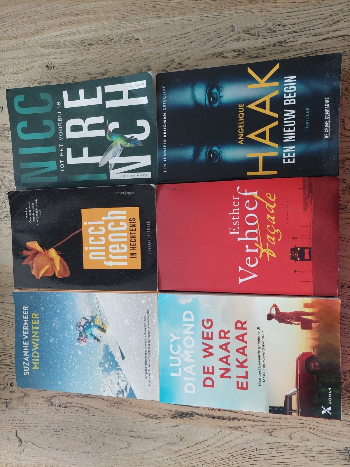 Boekenpakket: Thrillers en Romans (6 stuks), Boeken, Ophalen of Verzenden, Gelezen, Diverse auteurs, Nederland