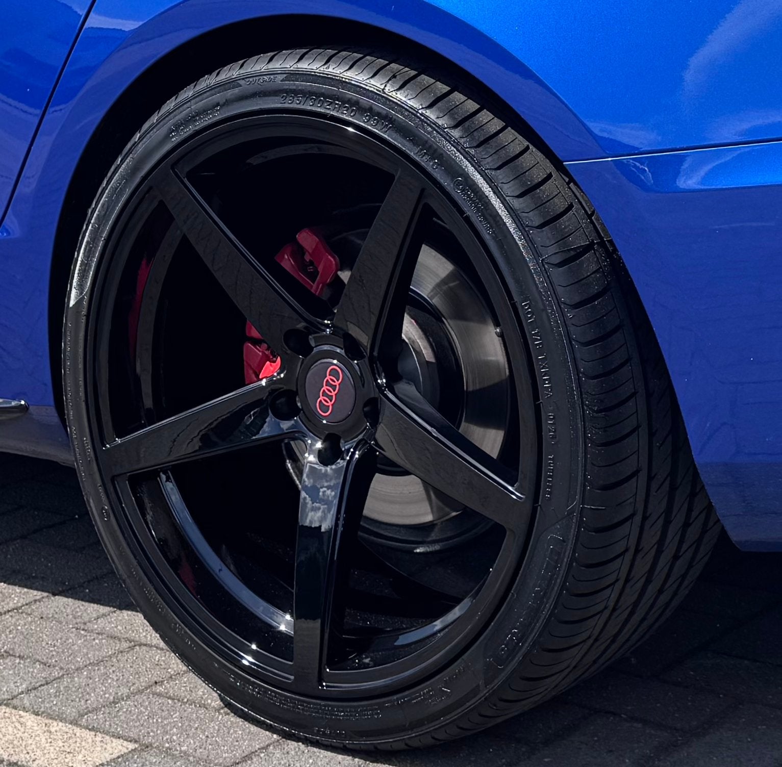 20” concave Vossen look 5x112 banden en velgen  nieuwstaat, Ophalen, 285 mm, Banden en Velgen, Nieuw