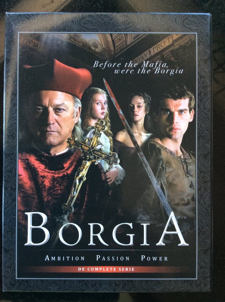 BORGIA (DE COMPLETE SERIE) DVD, Vanaf 16 jaar, Ophalen of Verzenden, Zo goed als nieuw, Overige genres
