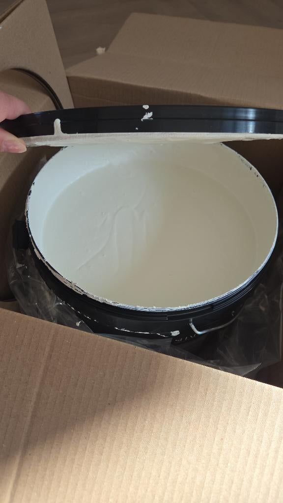 Eric Kuster wall scrub Selenite 10L, Doe-het-zelf en Verbouw, Verf, Beits en Lak, 5 tot 10 liter, Wit, Nieuw, Ophalen of Verzenden