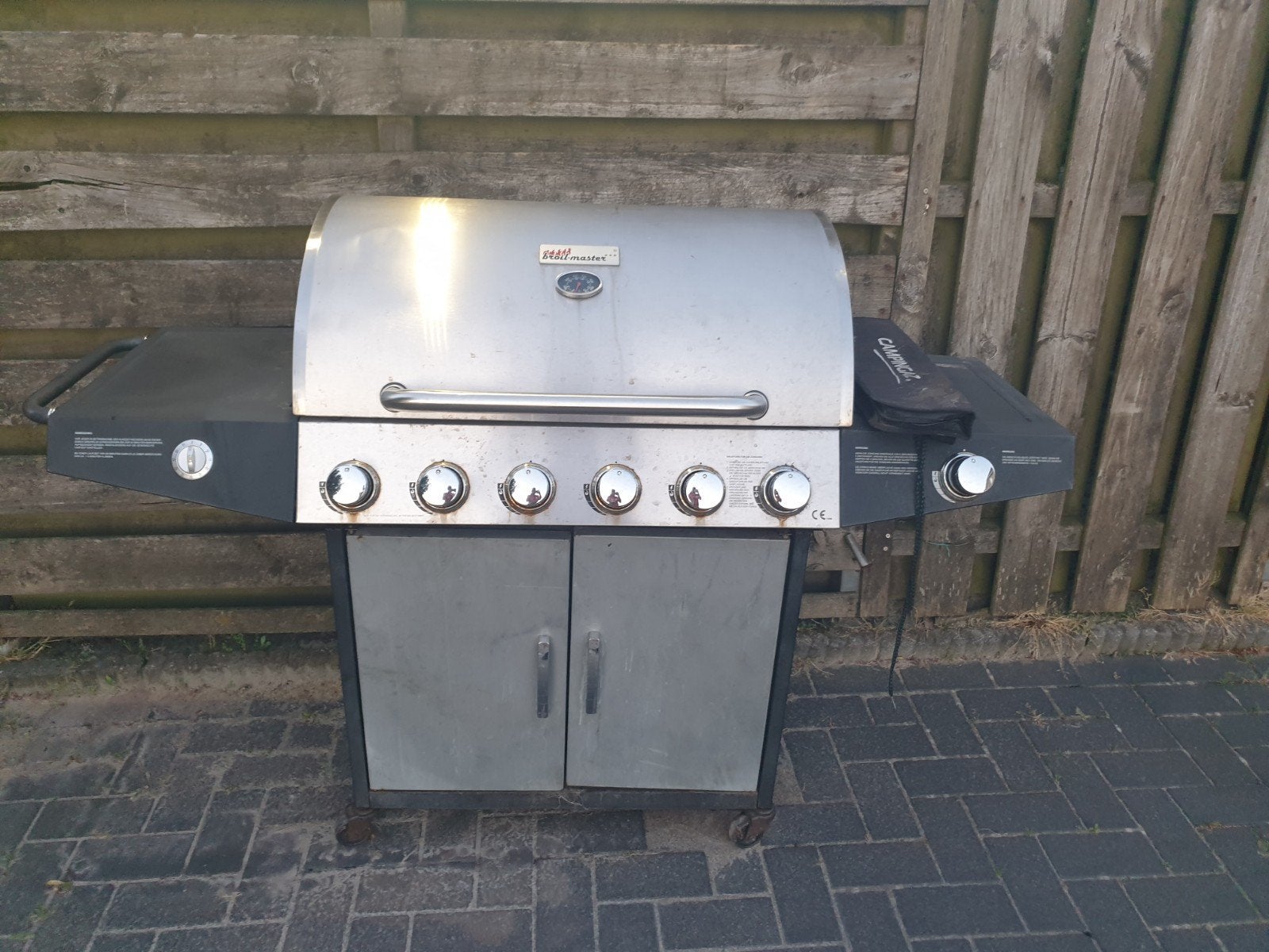 Gebruikte Grill Master gasbarbecue met 6 branders, Tuin en Terras, Ophalen, Gebruikt, Grill Master