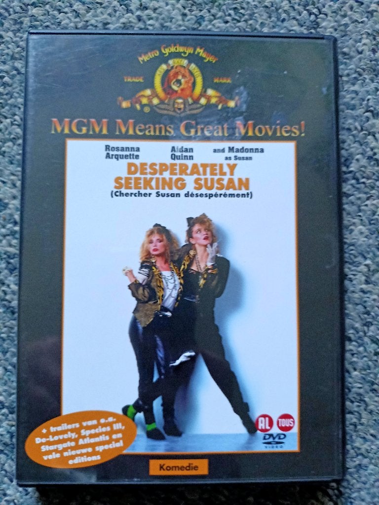 Desperately Seeking Susan DVD - Madonna & Rosanna Arquette, Engels, Alle leeftijden, Nederlands, Romantische komedie
