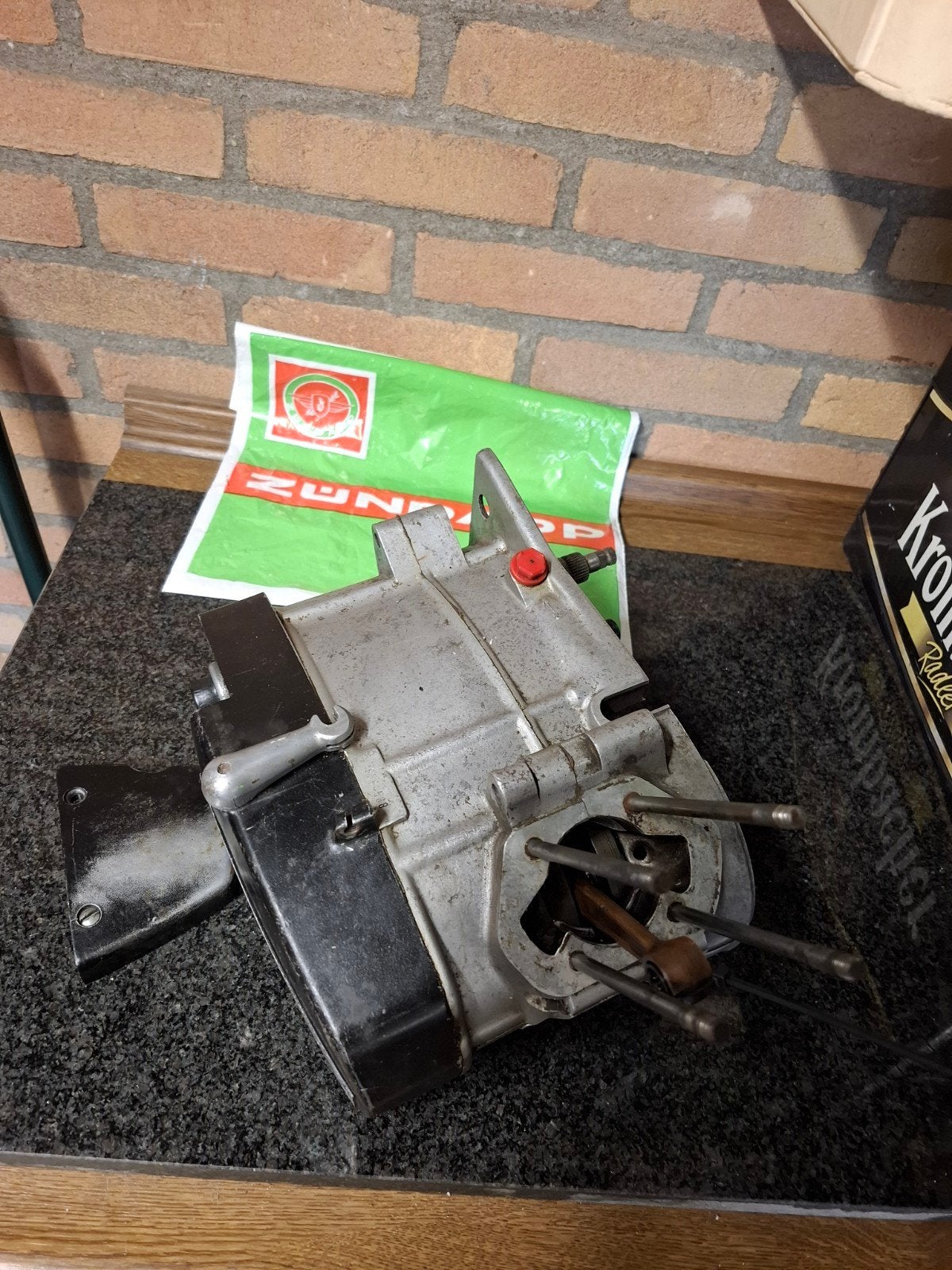 Zündapp 5 gang motor blok 1977, Ophalen of Verzenden, Gebruikt, Blok