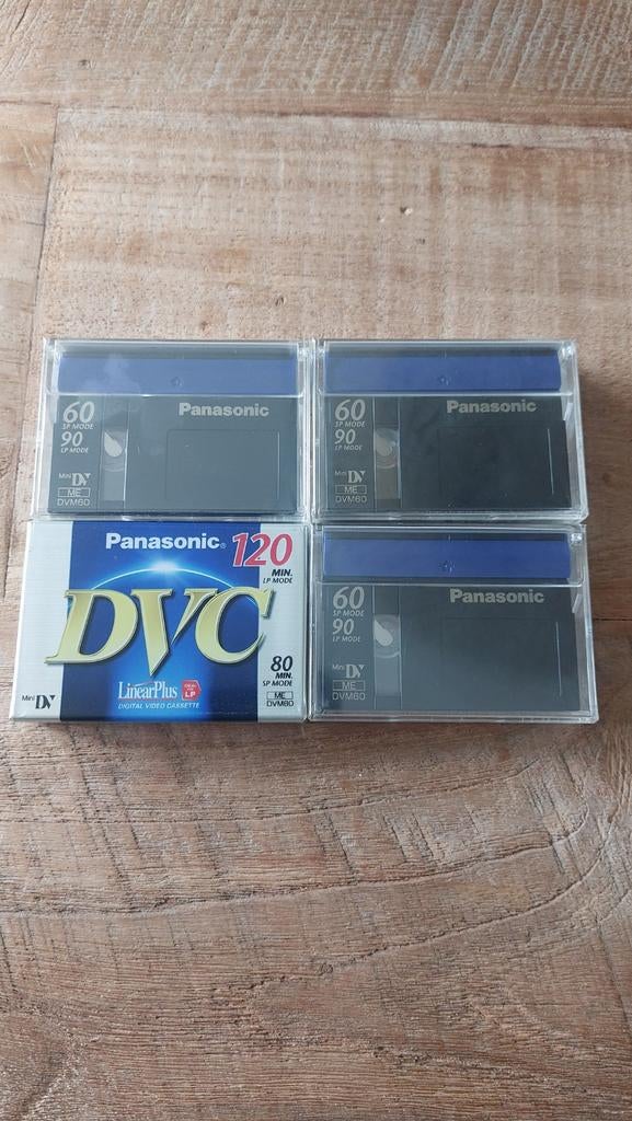 Panasonic Mini DV cassettes, Ophalen of Verzenden, Overige soorten, (Video)band