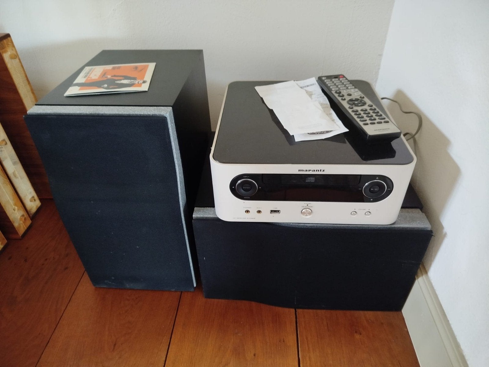 Marantz M-CR610 Melody Media Receiver met Speakers, Ophalen