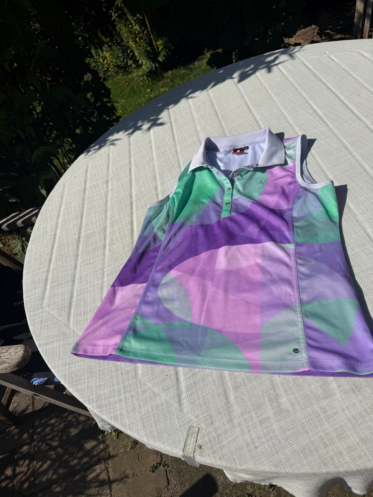Luhta Sportieve Golf Polo Top - Maat XL, Meerkleurig, Maat 46/48 (XL) of groter, Ophalen of Verzenden, Fitness of Aerobics
