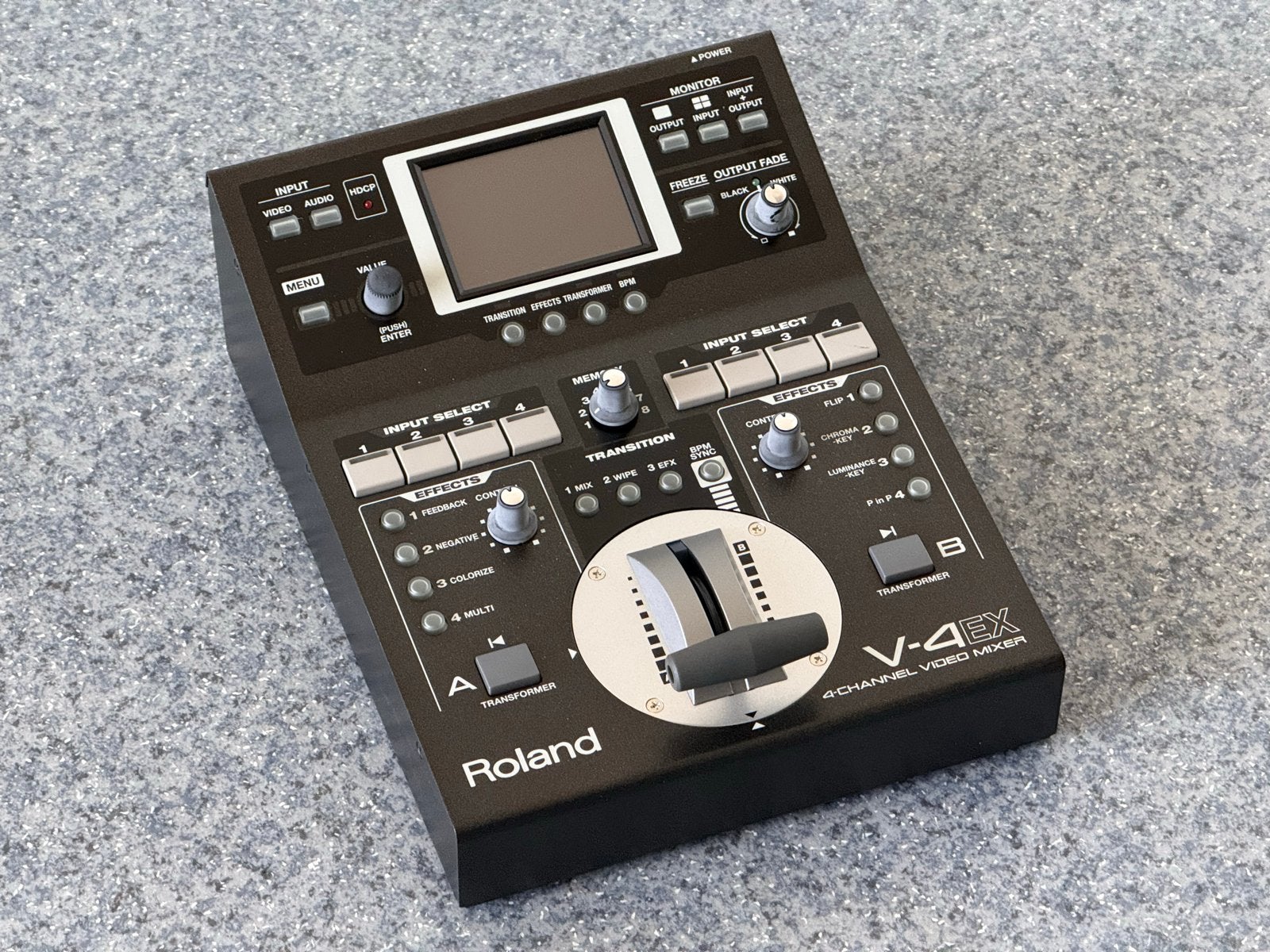 Roland V-4EX 4-kanaals Video Mixer - HDMI, USB Streaming, Audio, Tv en Foto, Professionele Audio-, Tv- en Video-apparatuur, Ophalen