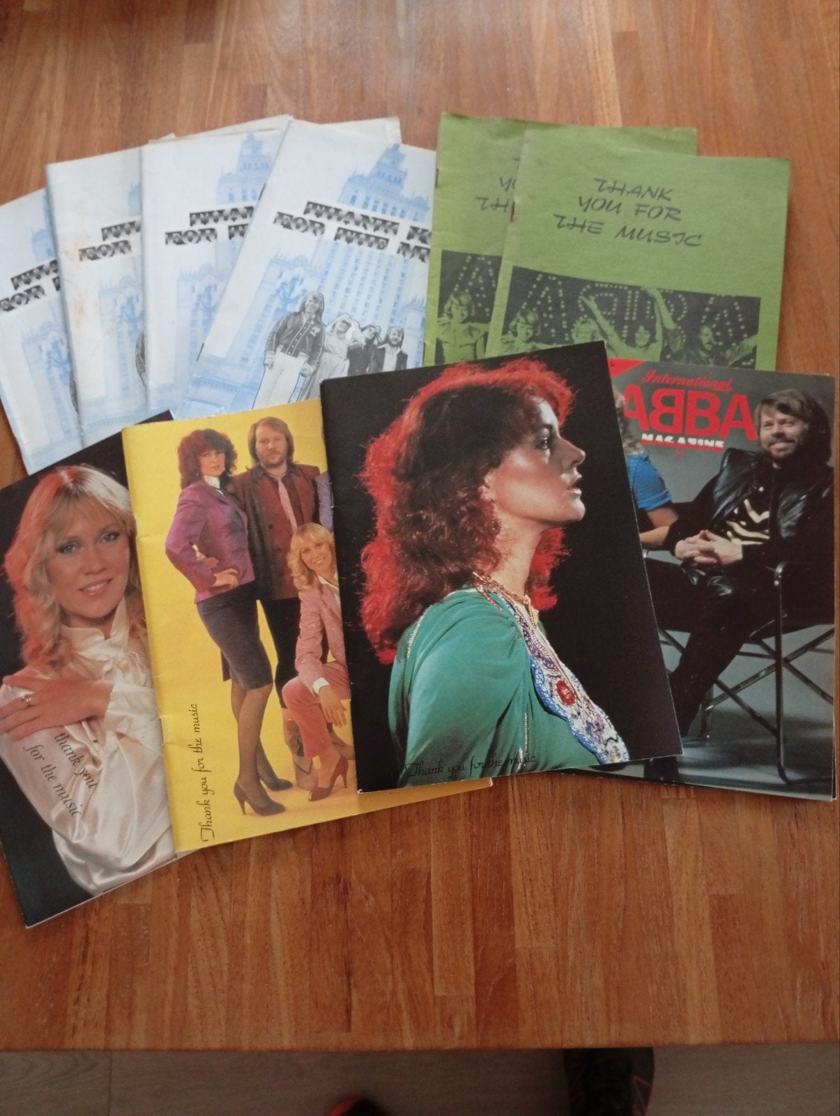 abba fanclub boekjes, Ophalen of Verzenden, Gebruikt, Overige formaten