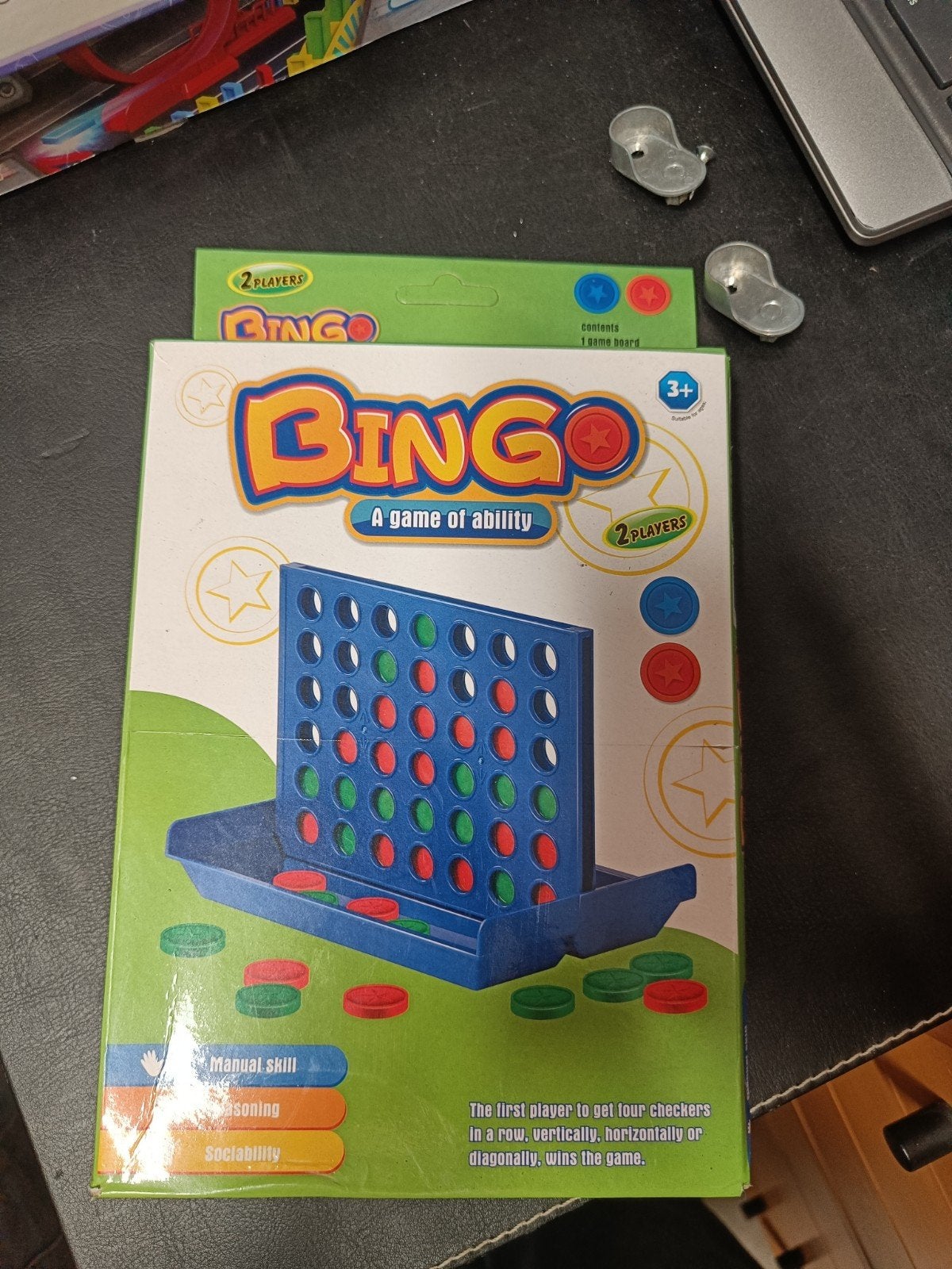 Bingo: 4 op een rij - Spel voor 2 spelers, Een of twee spelers, Ophalen of Verzenden, Nieuw
