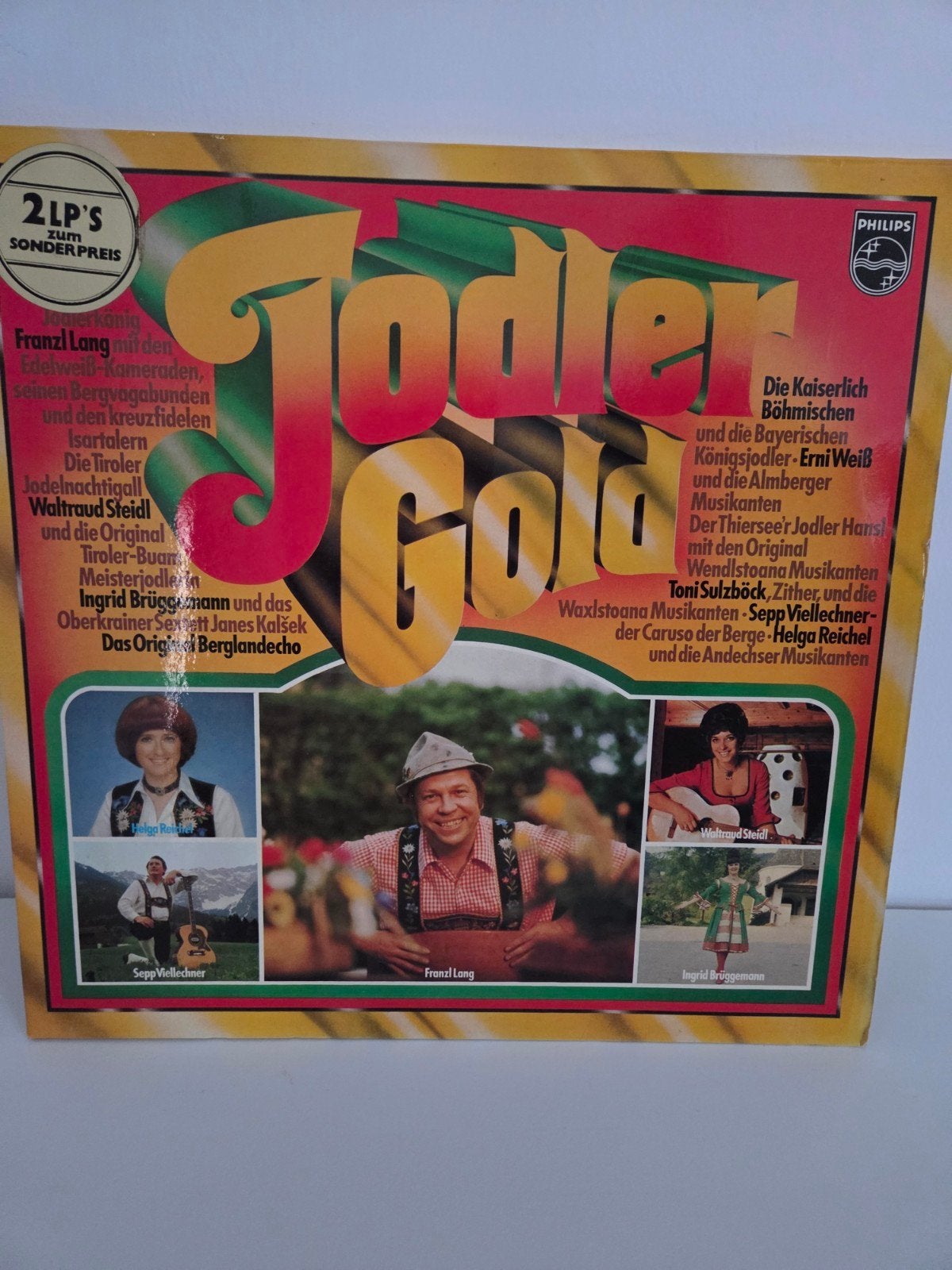 Jodler Gold  vinyl lp, Gebruikt, Ophalen of Verzenden, 12 inch, Dubbel-LP