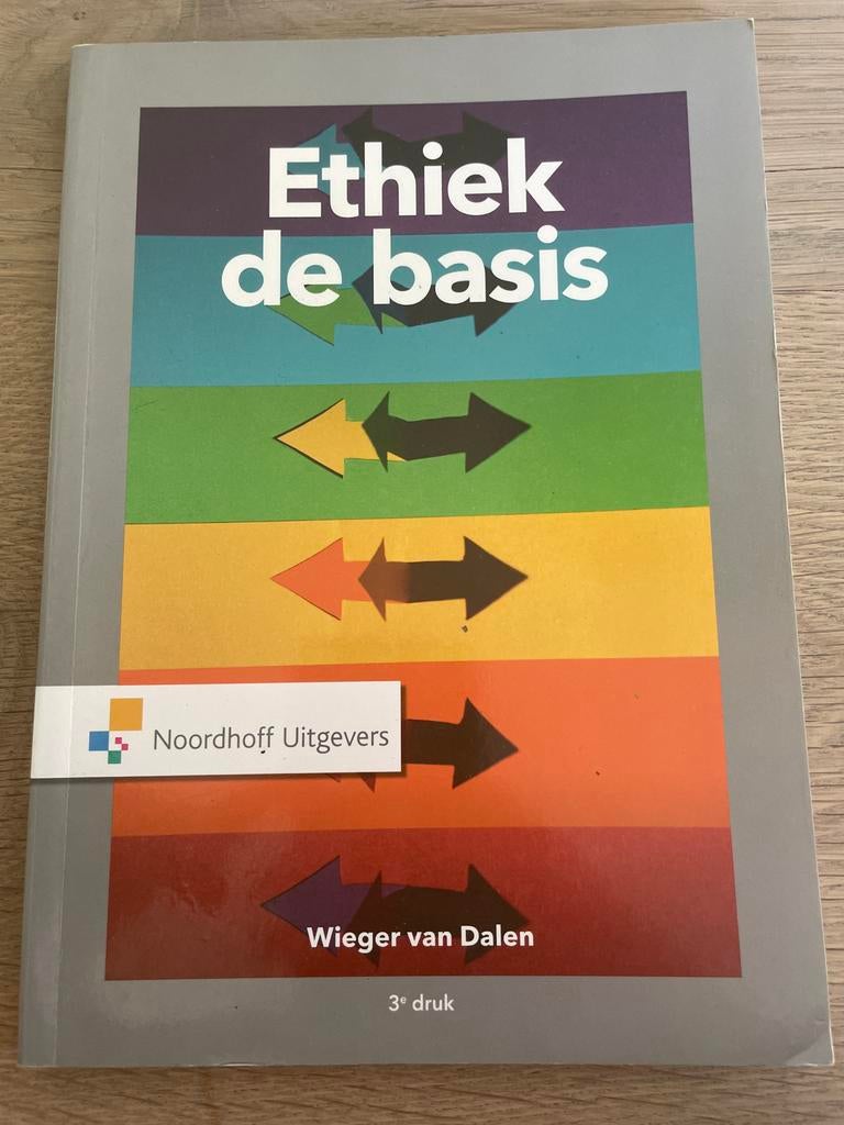 Ethiek de basis - 3e druk - 9789001865146, Ophalen of Verzenden, Gamma, Zo goed als nieuw, HBO