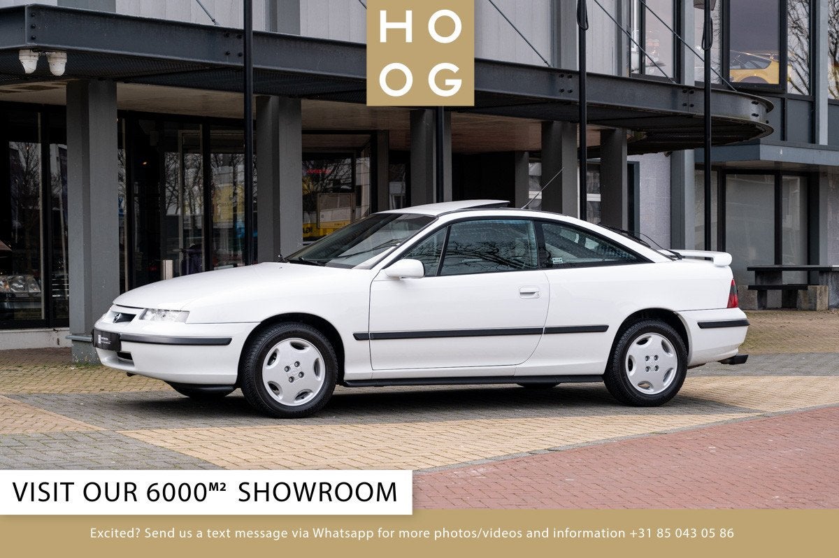 Opel Calibra 2.0i 16V (bj 1996), Auto's, Opel, Lederen bekleding, 136 pk, 4 stoelen, Leder