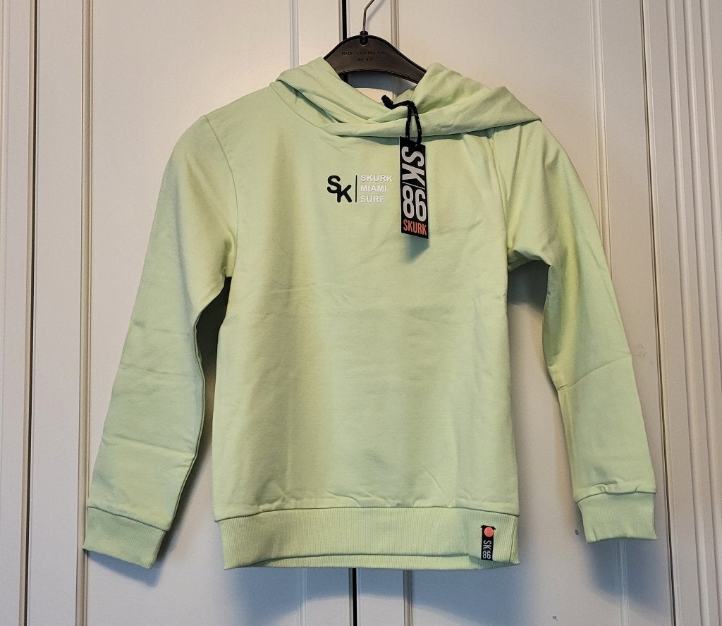 Nieuw! Skurk trui, hoodie, SUUK, lime, jongen, maat 134/140, Skurk, Trui of Vest, Nieuw, Ophalen of Verzenden