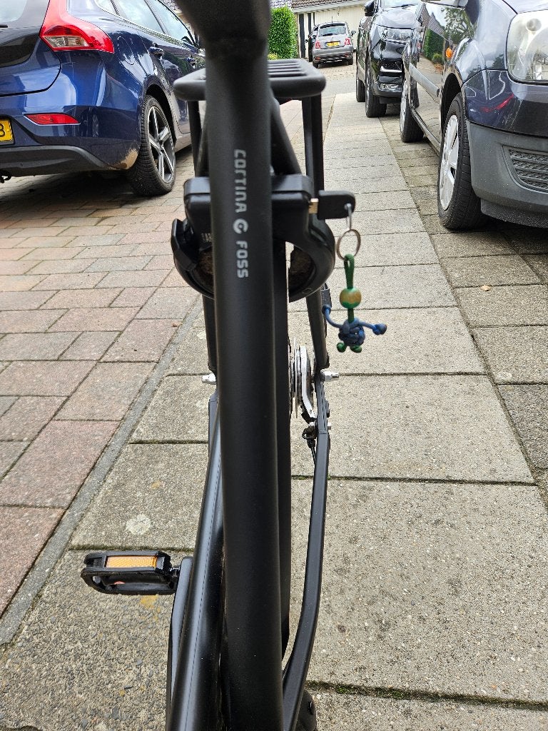 Heren stadsfiets, Gebruikt, Versnellingen, 57 tot 61 cm, Schijfrem