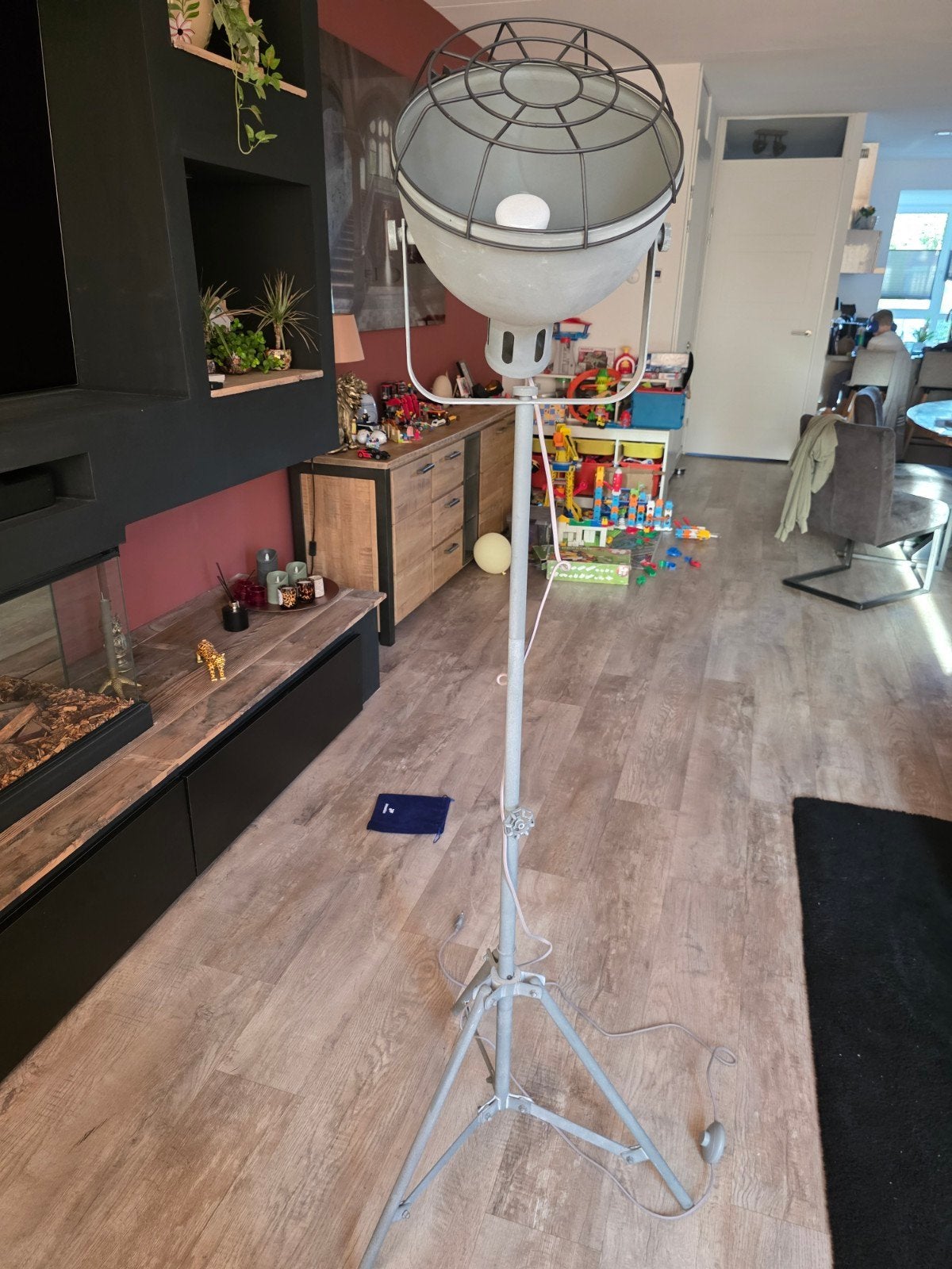 lamp, Ophalen, Zo goed als nieuw, Metaal, 150 tot 200 cm