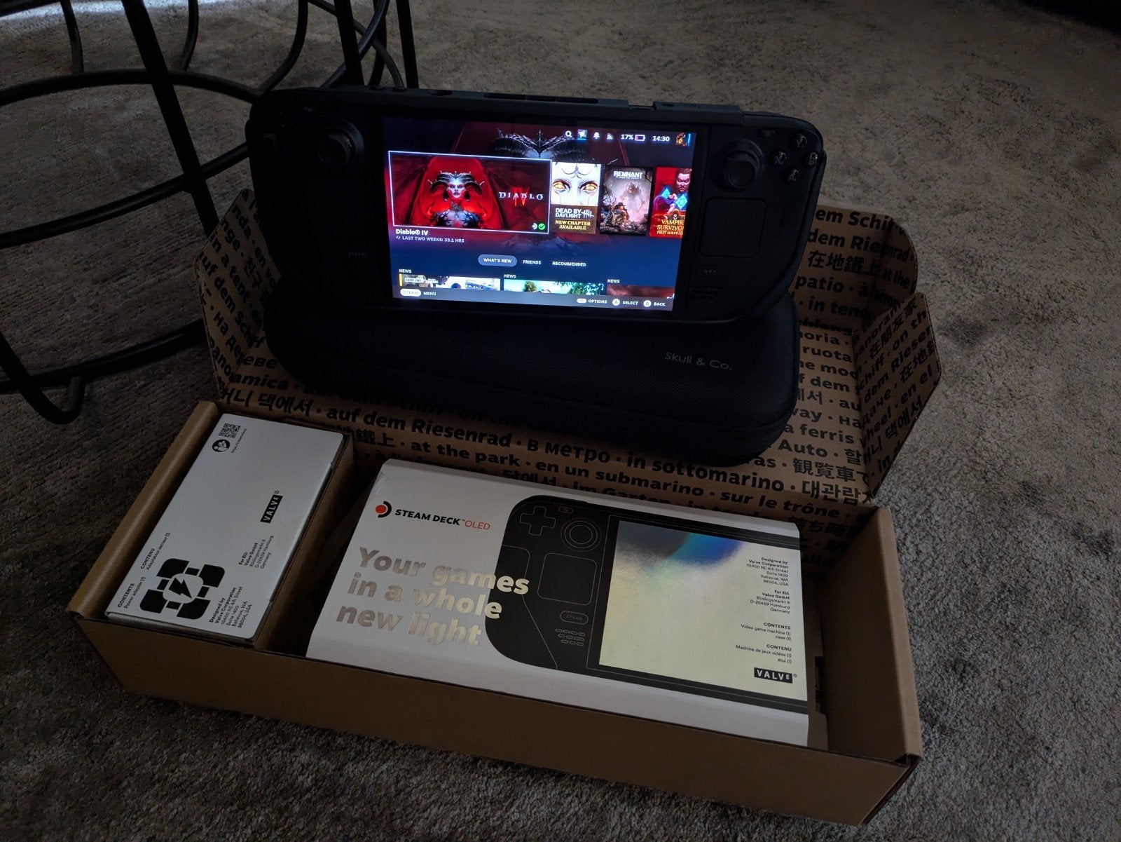 Foto 4 van Steam Deck OLED 512 GB - Zo goed als nieuw met accessoires